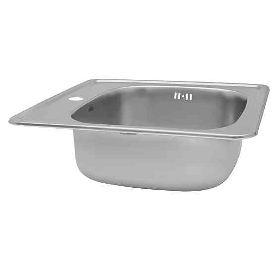 Кухонная мойка с нержавеющей стали Kroner KRP Satin - 48х48 (0.6 мм) Киев