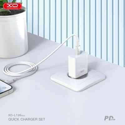 Зарядний пристрій XO L126 20W USB-C PD White (L126_White) Вінниця