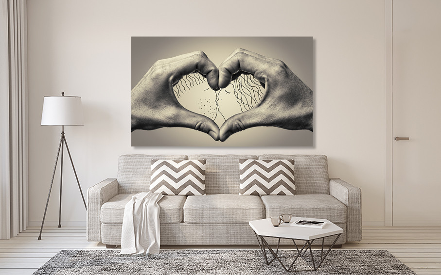 Картина холст в гостиную / спальню   Закохані   MLP_219 40x80 см Киев - изображение 2