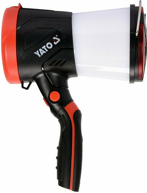 Ліхтар LED-діодний акумулятор YATO Li-Ion 3.7В, 1Вт, 600-1200Лм з ручкою, зарядний USB пристрій [10] Одесса - изображение 6