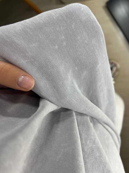 Костюм женский De Red 6726 тай-дай футболка с шортами хлопок оверсайз, светло-серый, one size Киев - изображение 10