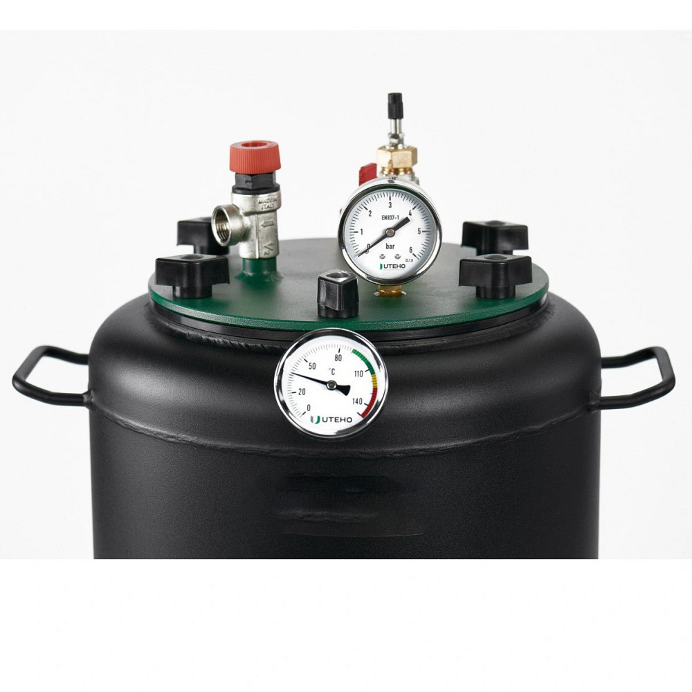 Автоклав бытовой УТех-8 на 8 банок стальной для консервирования домашний Киев - изображение 4