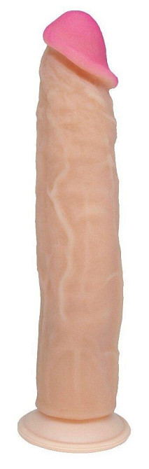 Фаллоимитатор EGZO Ciberskin D005 ( 23 см х 4,5 см ) Sex Aura Киев - изображение 2