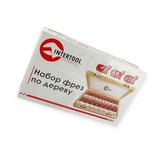Набір фрез по дереву 18шт Мукачево