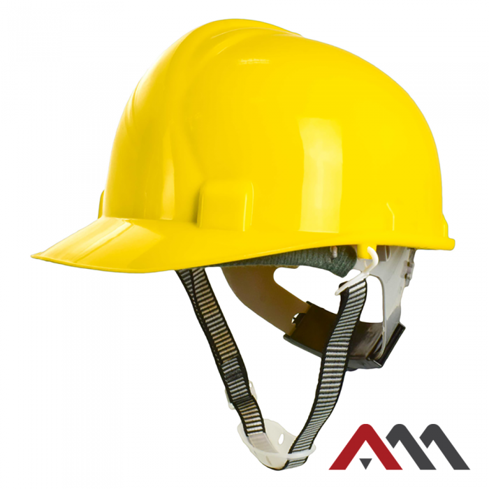 Шолом захисний монтажника "ArtMas" жовтого кольору Киев - изображение 1