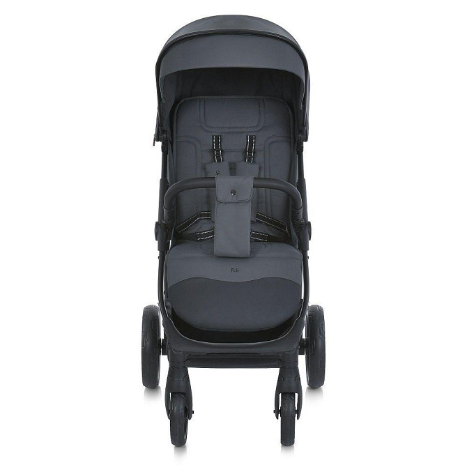 Коляска дитяча EL CAMINO FIJI Gray Matt прогулянкова з чохлом та москітною сіткою Сірий (ME 1113-2) Чернігів - фото 2