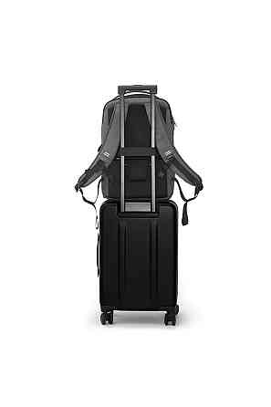 Рюкзак міський Bobby Bizz Business 18 л-25 л для ноутбука 16 дюймів із захистом від крадіжок і порізів (Сірий) Вінниця