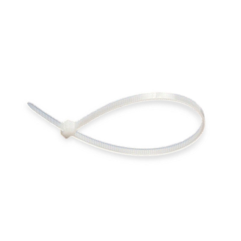 Хомут 350 x 7,6 білий, d 4-90мм, 55кг пластиковий Мукачево - фото 1