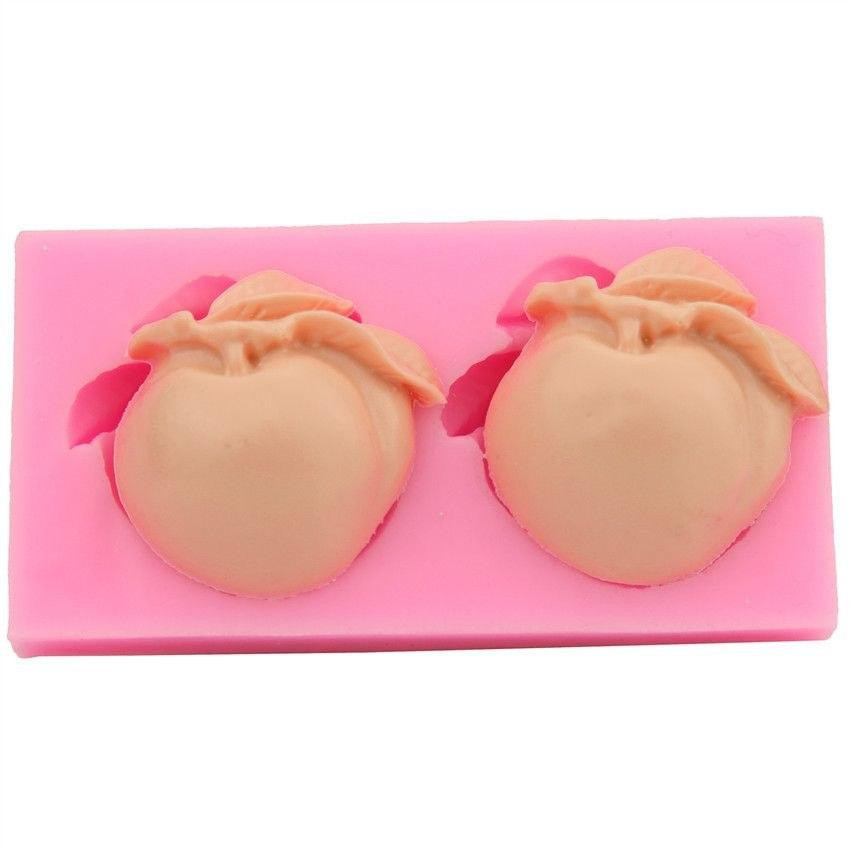 Молд силіконовий Персик 103 на 53 мм рожевий Київ - фото 7