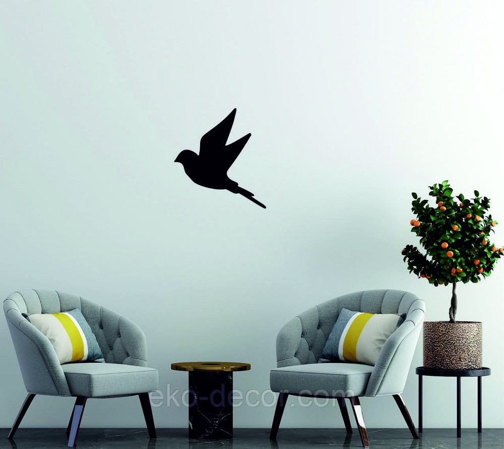 Декоративное настенное Панно «Птичка» Декор на стену(цена за 1шт) Киев - изображение 1