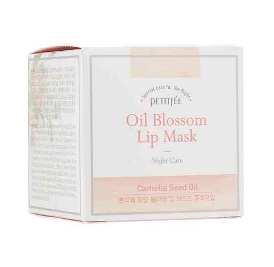 Маска для губ Витамин Е-Облепиха Oil Blossom Lip Mask Sea Buckthorn oil Petitfee & Koelf 15 г Киев
