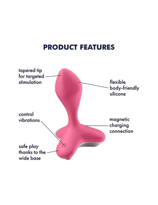 Анальна пробка з вібрацією Satisfyer Game Changer Pink Львів - фото 4