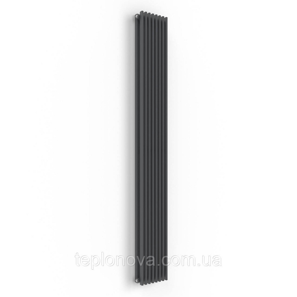 Дизайнерский радиатор 1800/224 (мм) антрацит IDEALE GIULIA (универсальное подключение) 12 8/1800/224 Черновцы - изображение 7