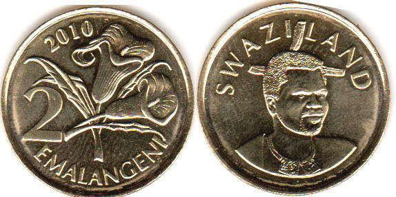 Swaziland Свазиленд - 2 Emalangeni 2015 UNC Полтава - изображение 1
