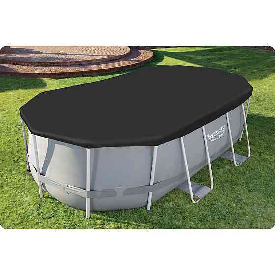 Накриття для каркасного басейну Bestway 58425 427 x 250 x 100 см Київ