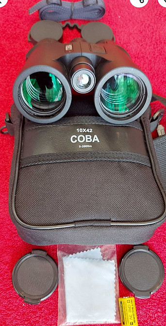 Бинокль с Dataмиром COBA 10x42 LRF Dataмир на 2000м НОВЫЙ! Киев - изображение 2