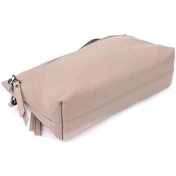 Женская сумка на плечо из натуральной кожи Vintage 23005 Серый Киев