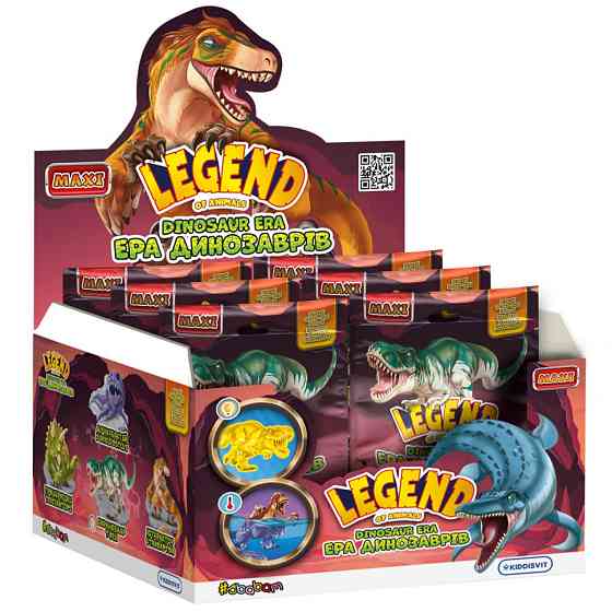 Стретч-іграшка у вигляді тварини "Ера Динозаврів" 23/CN25 іграшка-сюрприз Вінниця