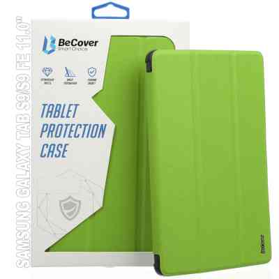 Чехол для планшета BeCover Smart Case Samsung Galaxy Tab S9 (SM-X710/SM-X716)/S9 FE (SM-X510/SM-X516B) 11.0" Green (710135) Винница