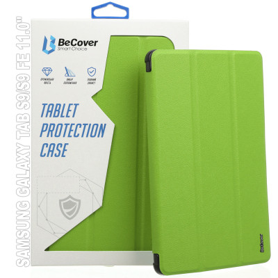 Чехол для планшета BeCover Smart Case Samsung Galaxy Tab S9 (SM-X710/SM-X716)/S9 FE (SM-X510/SM-X516B) 11.0" Green (710135) Винница - изображение 1