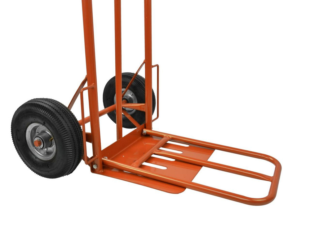 Візок вантажний транспортувальний "GeKo" навантаження 250 кг, платформа 40х30см,  платформа розкладена 34х56см Стрий - фото 4