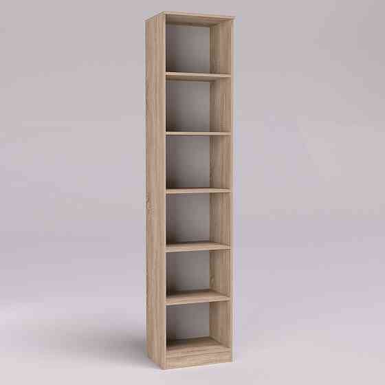 Тумба офисная Стеллаж ОП, Дуб Сонома, 450/320/2100 Львов