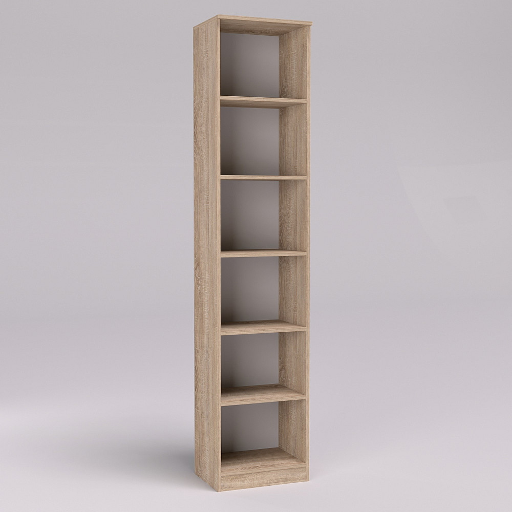 Тумба офисная Стеллаж ОП, Дуб Сонома, 450/320/2100 Львов - изображение 1