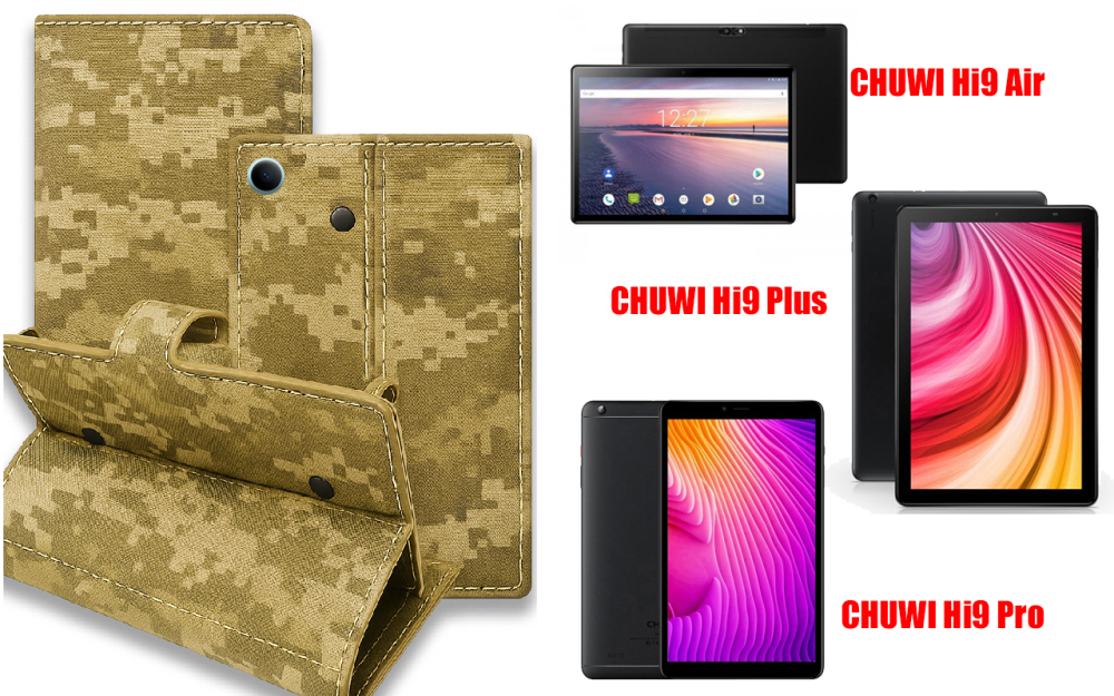 Книга-трансформер для планшета Chuwi Hi10 Go, Hi10 Plus, Hi10 Pro, цвет Black Pixel Киев - изображение 1