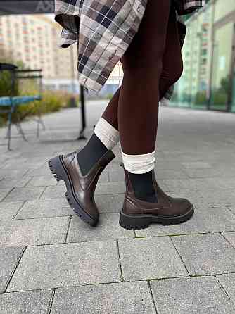 Garti Черевики жіночі GARTI 361 шоколадні (зима, шкіра натуральна) (6014) Коломия