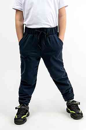 Брюки дитячі, темно-сині 134 Крохатушка одяг Київ