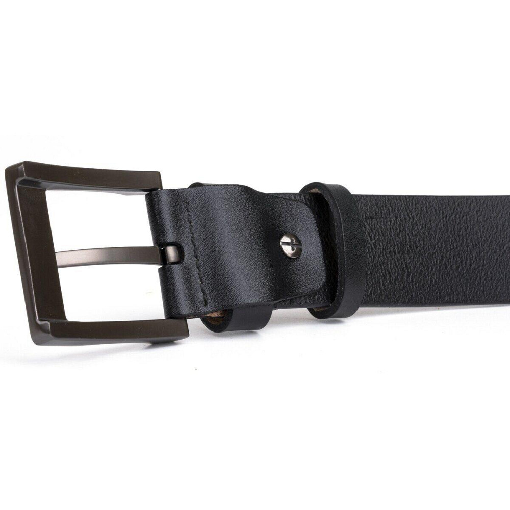 Чоловічий ремінь classic Vintage 20223 Чорний Київ - фото 5