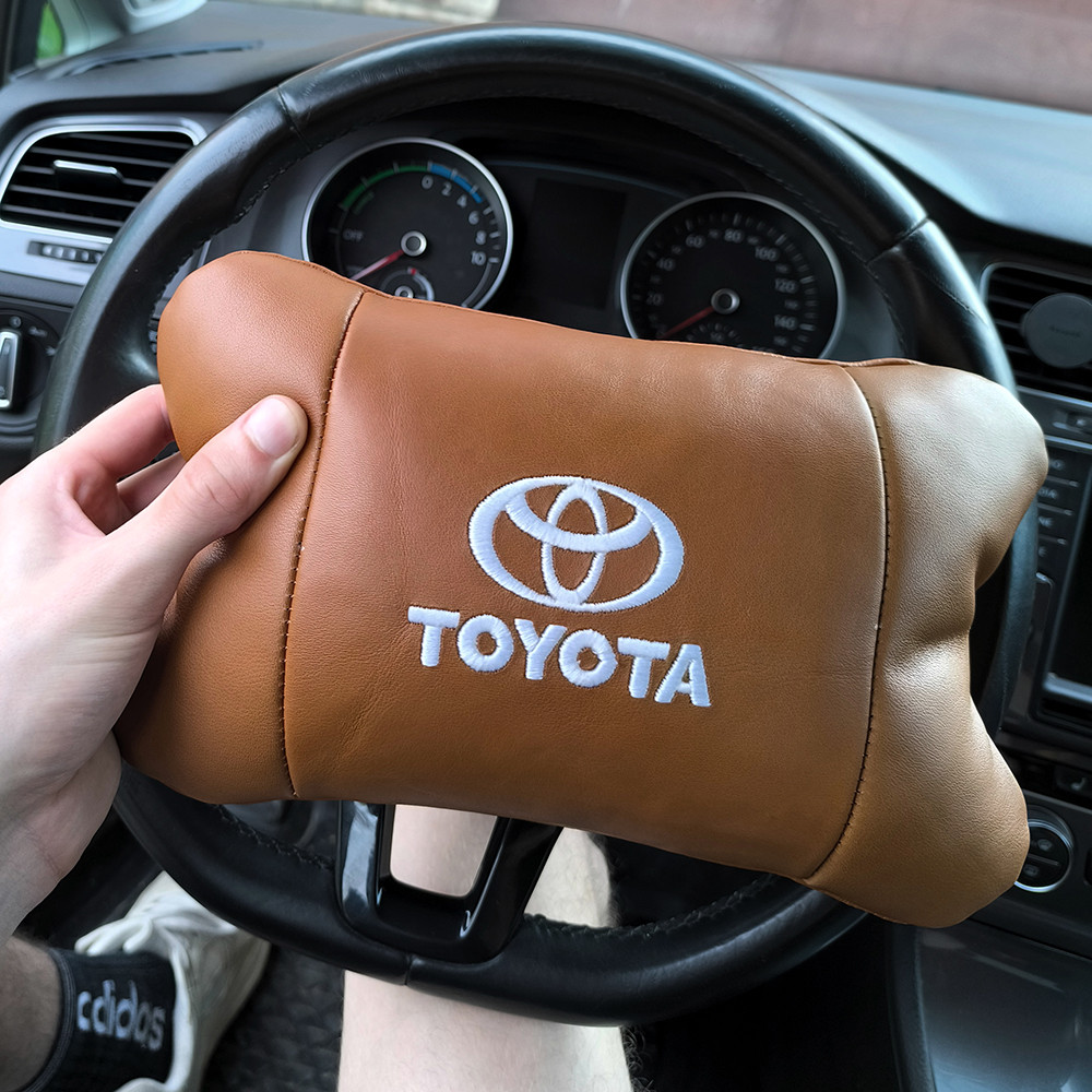 Подушка дорожная для шеи Toyota, Подушка под шею для автокресла, Автоподушка под голову NF-23 Львов - изображение 17