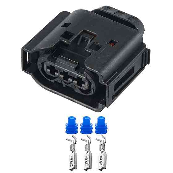 Роз'єм конектор 3-кон., 09441351, 09441381, 1433915, KOSTAL Германия універс., Моторний Mercedes-Benz Київ