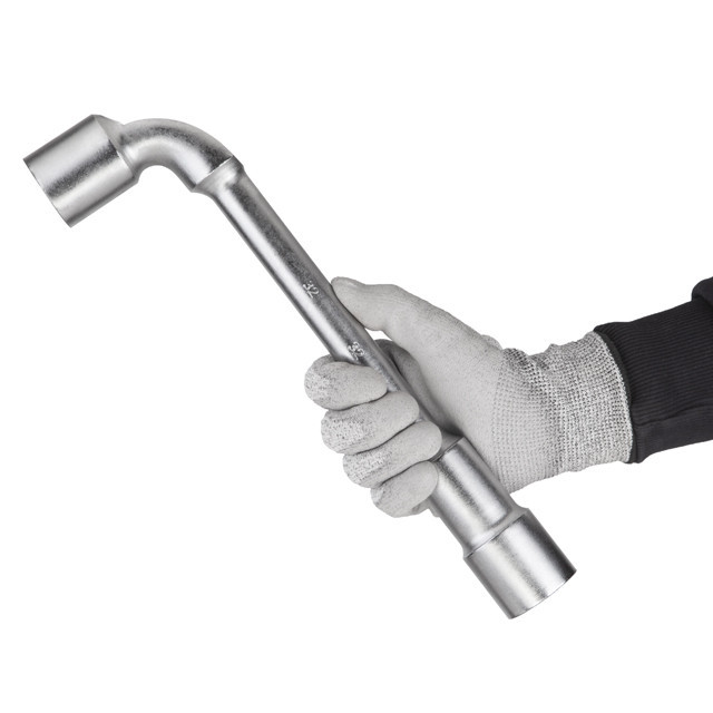 Ключ торцевий з отвором, L-подібний, 32 мм INTERTOOL HT-1632 Київ - фото 4