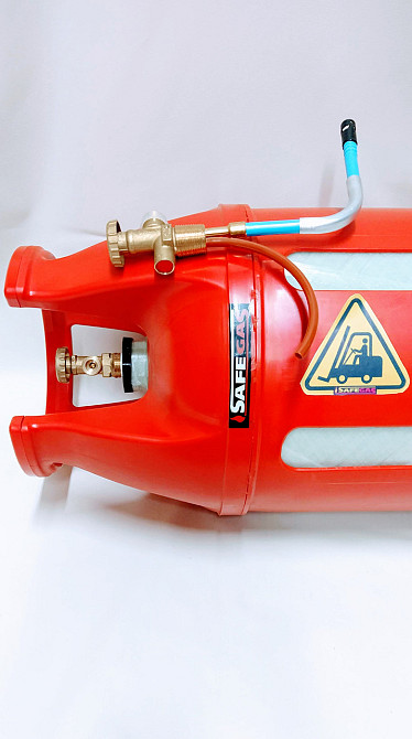 Газовий композитний балон 47 л для авто навантажувачів із запобіжним клапаном CАVAGNA Італія. Київ - фото 5