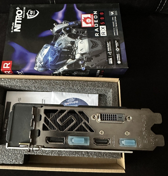 Видеокарта: Sapphire Nitro Plus RX580 4Gb.не Майниговая ! Киев - изображение 3