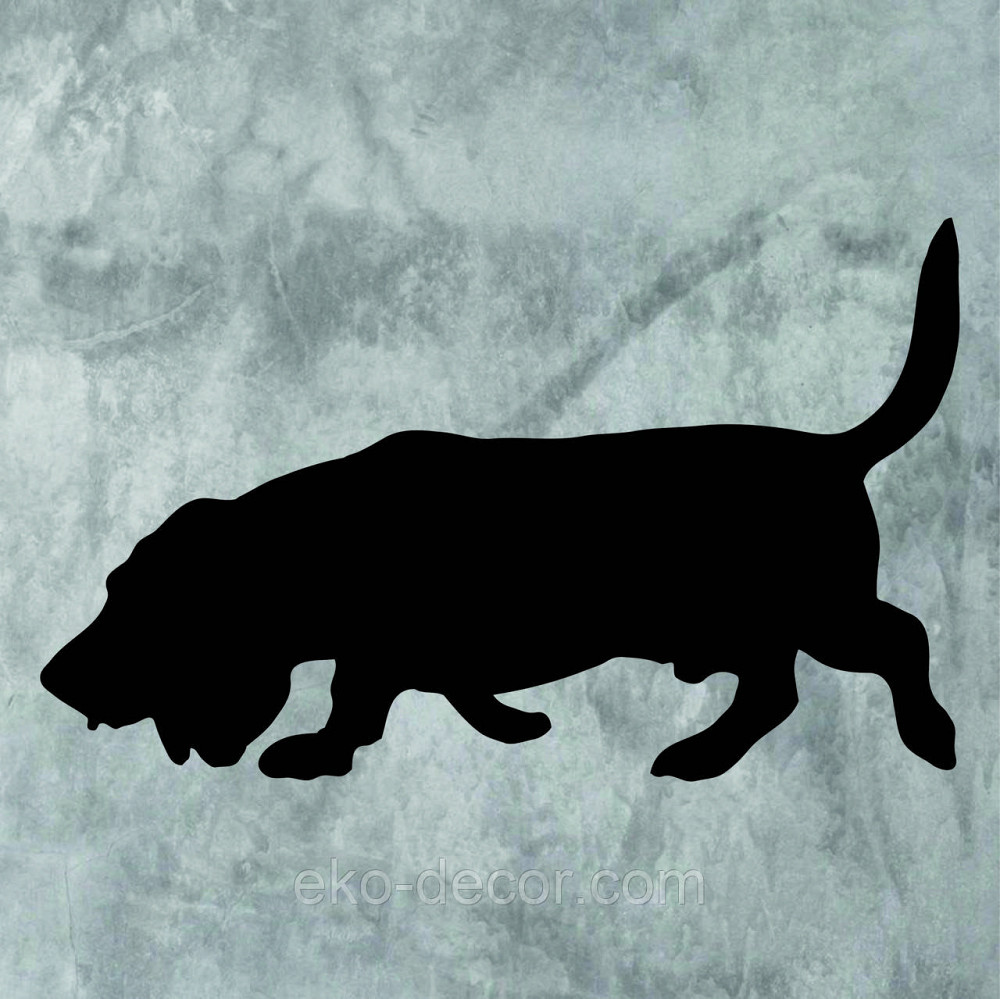 Декоративное настенное Панно «Бигль», Декор на стену 70*42 см, Черный Киев - изображение 10