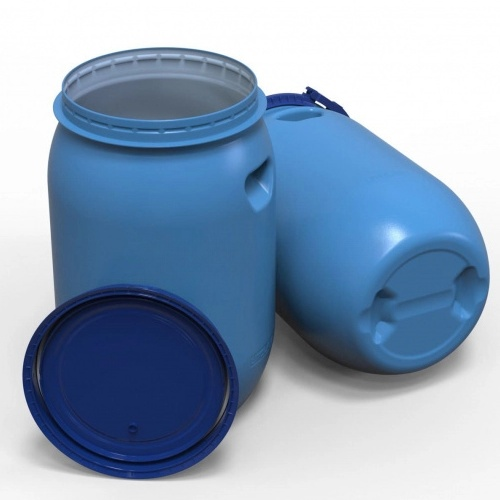 Ємність харчова 150л 3 шари синя кришка, хомут з ущільненням ЄВ LITOLAN Житомир - фото 3