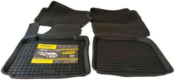 Килимки салону гумові VW CADDY(3) 04-,(BIG BOARD), к-т (4шт.) Київ