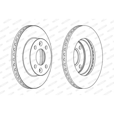 Тормозной диск FERODO DDF1521 Винница - изображение 1