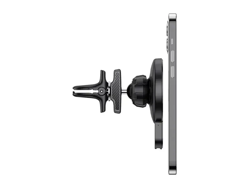 Кріплення для телефону з бездротовою зарядкою mobile holder магніт Wireless Charger Hoco CA85 Ultra Одеса - фото 4