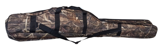 Чехол для вудилищ FisherMan 130 см на 3 секции и принадлежностей 2 боковых кармана коричневый Киев