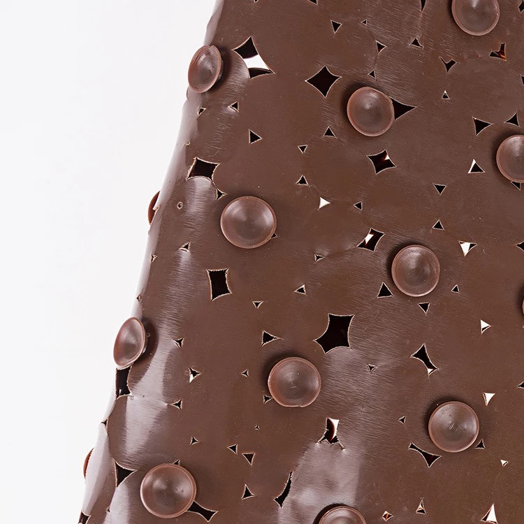 Силиконовый коврик для ванны и душа Bathlux овальной формы, нескользящий, люкс качество 69 х 35 см Коричневый Каменец-Подольский - изображение 3