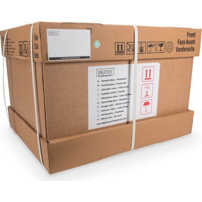 Шкаф настенный Digitus 9U Wall Mounting Unique 19" 600x600 (DN-1909U-6/6-SW) Винница - изображение 4