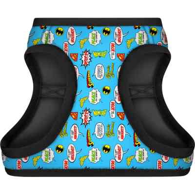 Шлей для собак WAUDOG Clothes с QR паспортом "Лига Справедливости в голубом" S1 (1011-4002) Винница