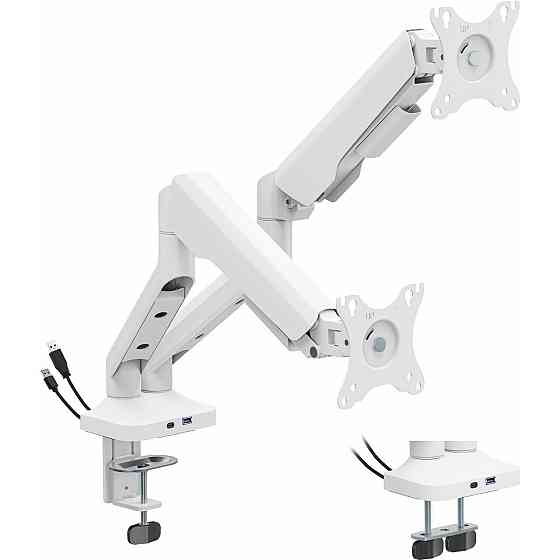 Кріплення настільне для двох моніторів OfficePro 17-35" White (MA452W) ( 12827 ) Харків