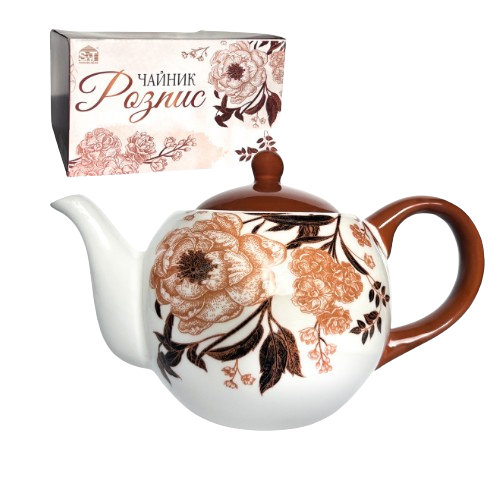 Заварник Розмальовка 900 мл 700-00-19 S&T Житомир - фото 1