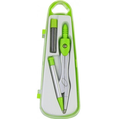 Циркуль Economix 3 предмети зелений (E81461) Вінниця - фото 1