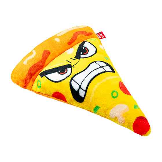 Игрушка для собак WAUDOG Fun Plush Пицца, плюш, Ш 16 см, Д 22,5 см Киев