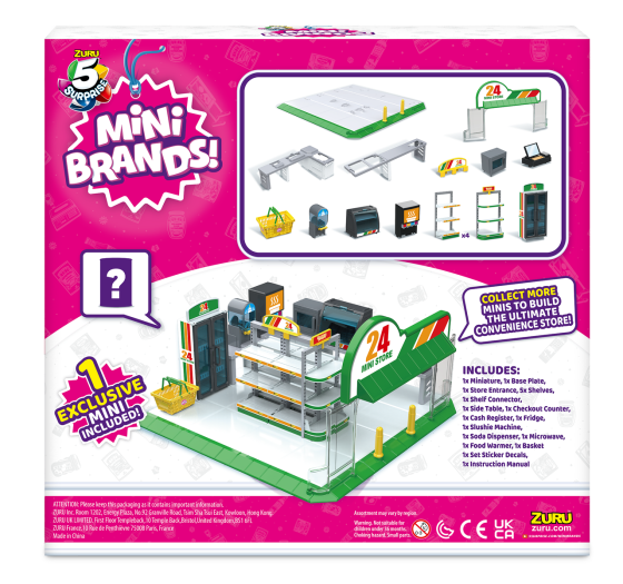 Игровой набор Zuru Mini Brands Supermarket Магазин возле дома (6768619) Киев